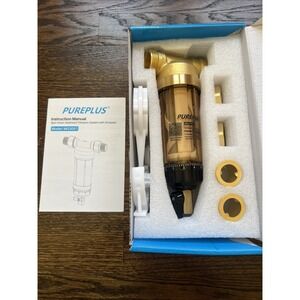 Pure plus Spin Down Sediment Filtration System With Scrapper
